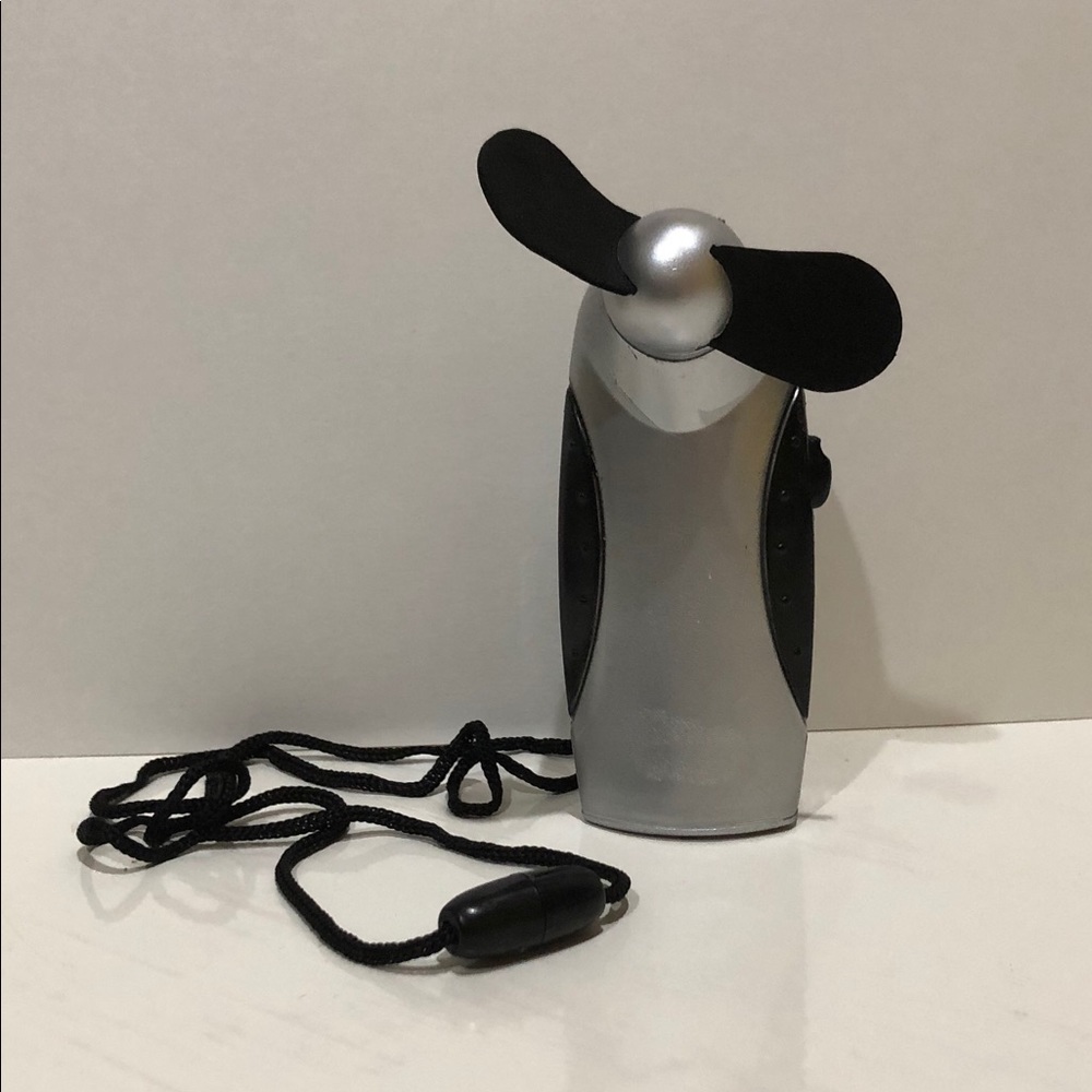 Portable Rechargeable Mini Fan Necklace Personal